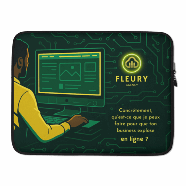 Housse Fleury Agency Pour Ordinateur Portable – Image 2