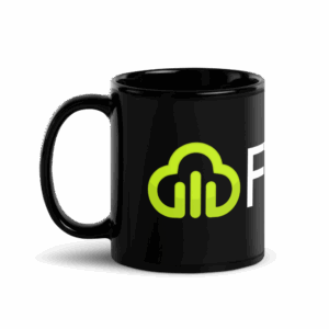 Mug Fleury Agency brillant noir
