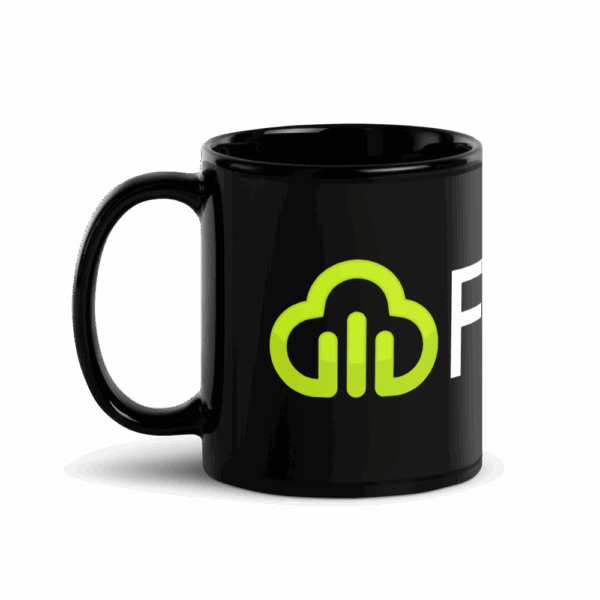 Mug Fleury Agency brillant noir