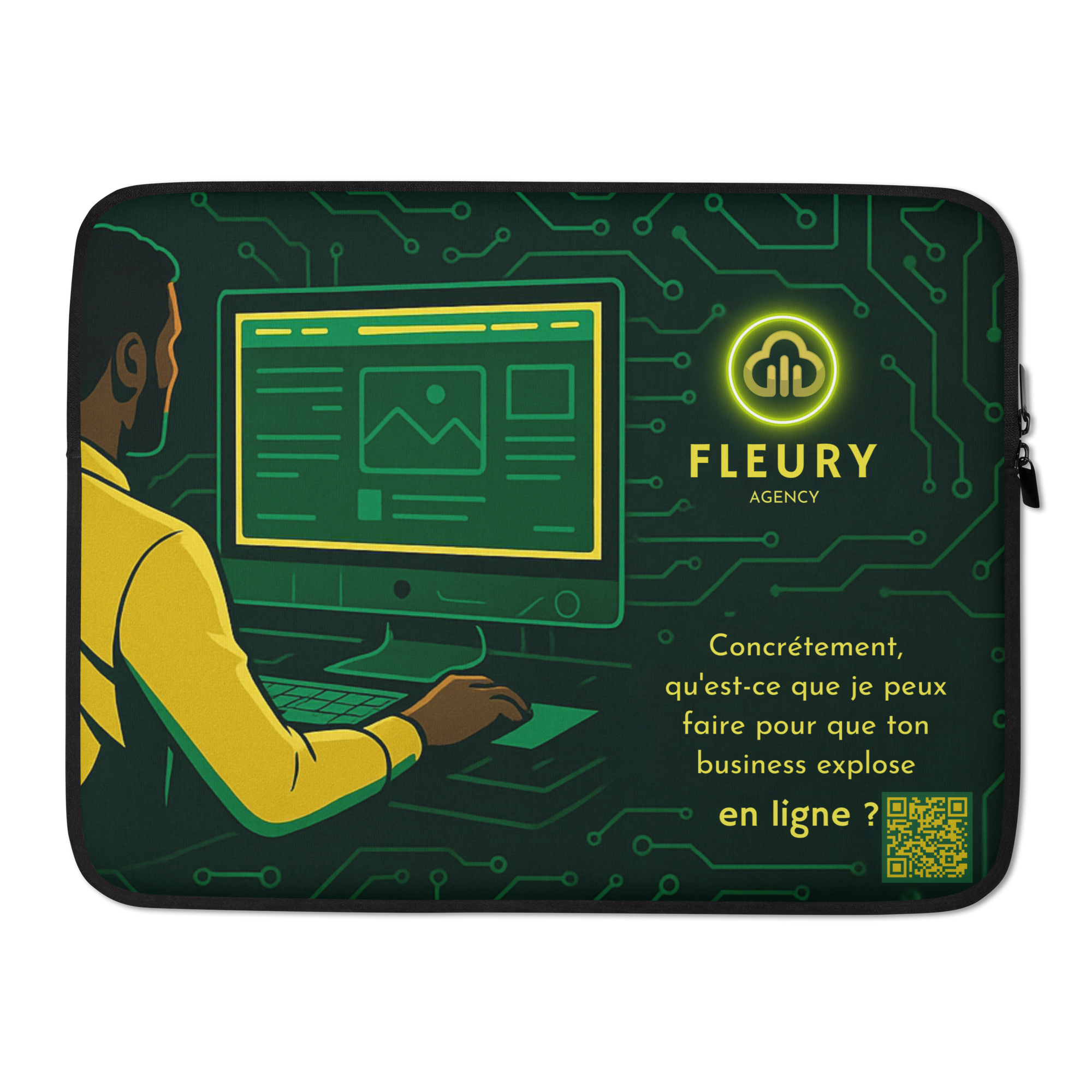 Housse Fleury Agency Pour Ordinateur Portable